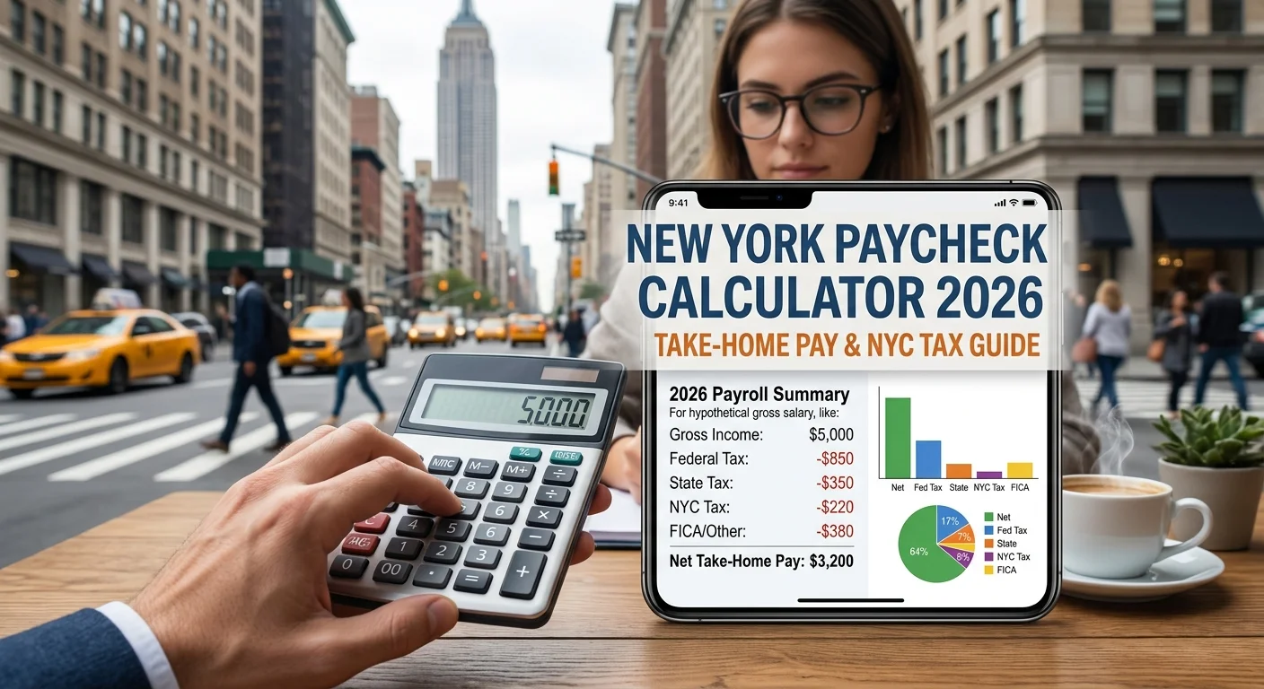 New York Paycheck Calculator 2026 – Calculate Your Take-Home Pay